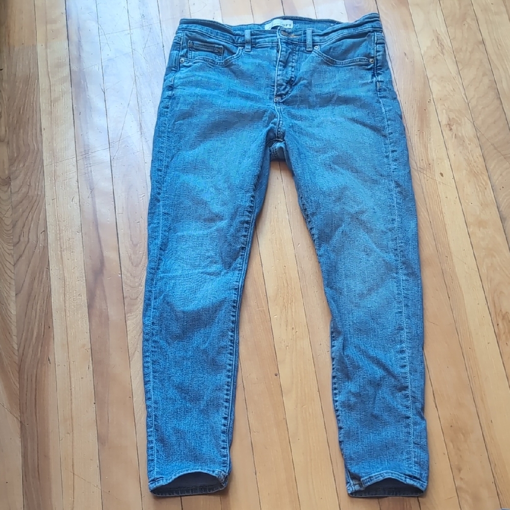 LOFT Women's Blue Skinny Jeans